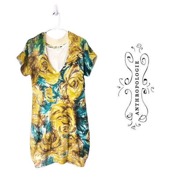 Anthropologie MOTH Brona Sweater Dress-i1 - Picture 3 of 8